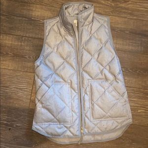 J. crew Grey vest size XS